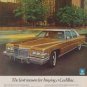 1976 Cadillac  Car Ad Vintage Advertising