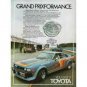 Magazine Ad 1977 Toyota Quaker State Flying Jaguar #44