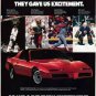 1984 Pontiac Firebird Trans Am-John Riggins-Moses Malone -Vintage Magazine Ad