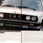 1987 BMW 535i Sedan vintage maazine ad.