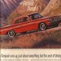 Pontiac Tempest Vintage Magazine  Ad 1962