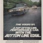 1980 Volvo GT - Edge - Classic Vintage Magazine Advertisement