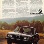 1977 BMW 530i Original Vintage  Advertisement Print