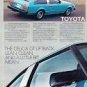 1980 Toyota Celica GT Original Vintage  Advertisement Print