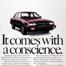 1984 Honda Accord Advertisement - Comes With a Conscience