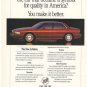 1991 Buick LeSabre vintage print advertisement