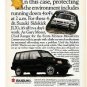 1992 - VINTAGE  MAGAZINE PRINT AD - SUZUKI SIDEKICK JLX