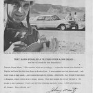1961 Ford Galaxie, Racing Ace Johnny Mantz Vintage Magazine Advertisement
