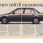 1989 Honda Civic LX 4-Door Vintage  2-Page Print Ad