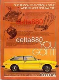 1979 Toyota Corolla SR-5 Liftback Original Vintage Magazine Color Print Advertisement