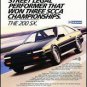 1986 Nissan 200SX Original Vintage Advertisement Print Art