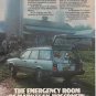 1986 Subaru Wagon vintage magazine advertisement