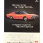 1972 Dodge Charger red topper - Classic Vintage Advertisement Ad