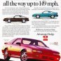 Dodge Daytona 1991 ES & IROC R/T vintage magazine advertisement ad