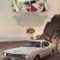 1974 Vintage Print Ad for 1975 Dodge Dart Hang 10 Surfing