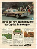 1974 Chevy Caprice Estate Wagon Vintage Magazine Advertisement