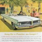 1962 Pontiac Catalina Convertible Vintage Advertisement