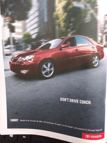 2004 Toyota Camry Magazine Advertisement