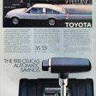 1981 Toyota Celica GT and GTA - Classic Vintage Advertisement