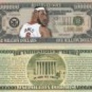 lebron james Million Dollar Bill Fake Funny Money Novelty (10 pcs)