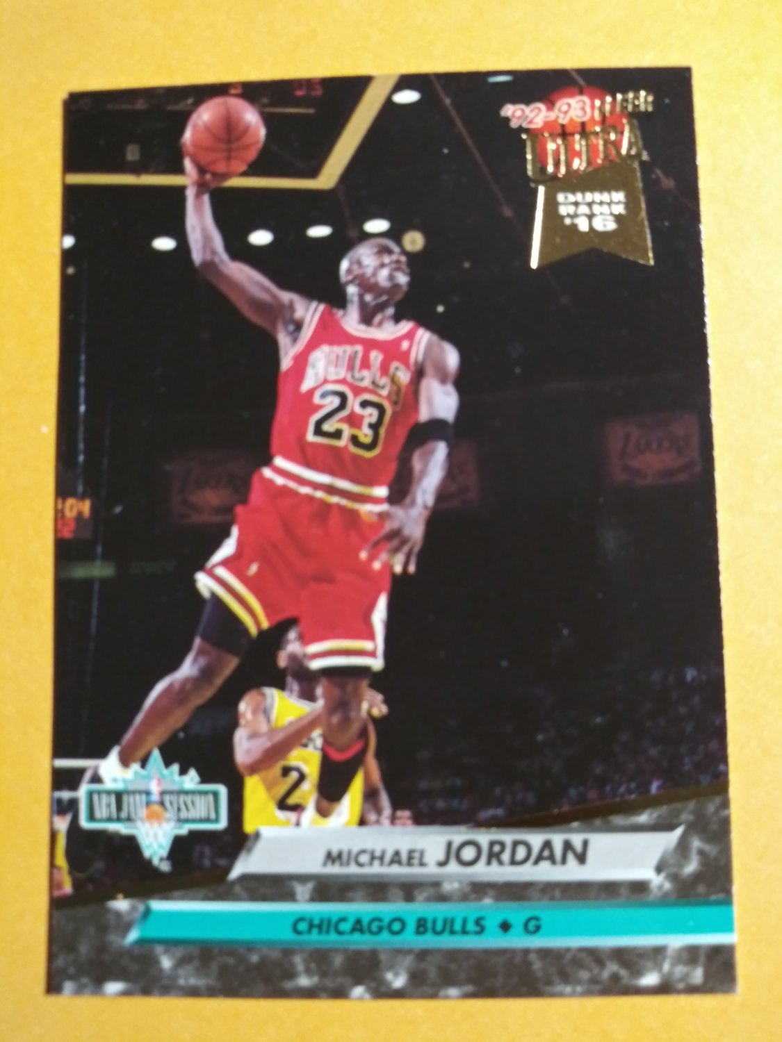 michael jordan nba jam session card