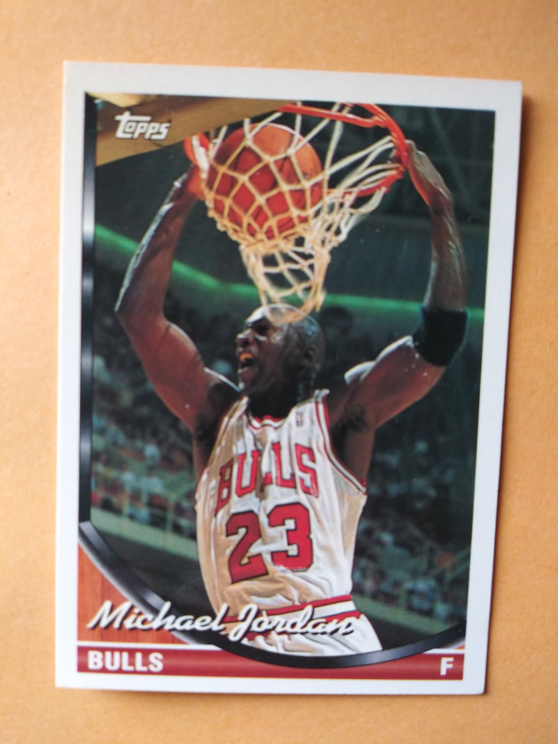 1993 michael jordan baseball card