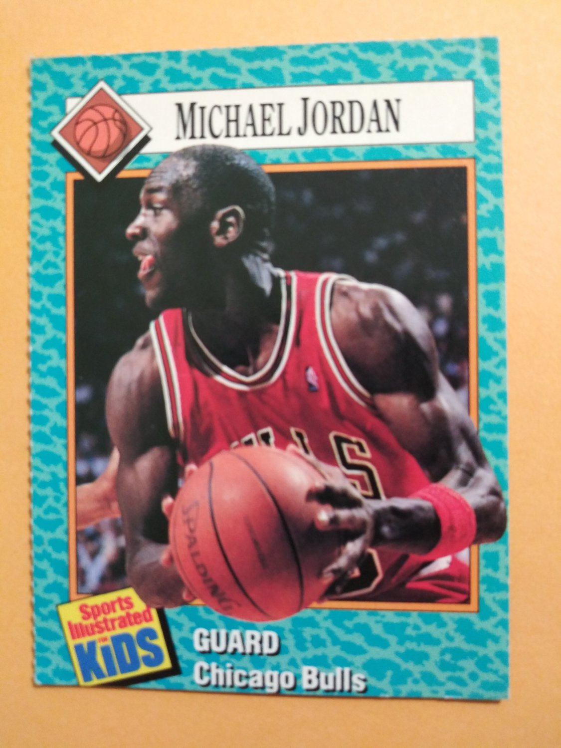 Michael Jordan 1989 SI Sports Illustrated For Kids 15th Card 338