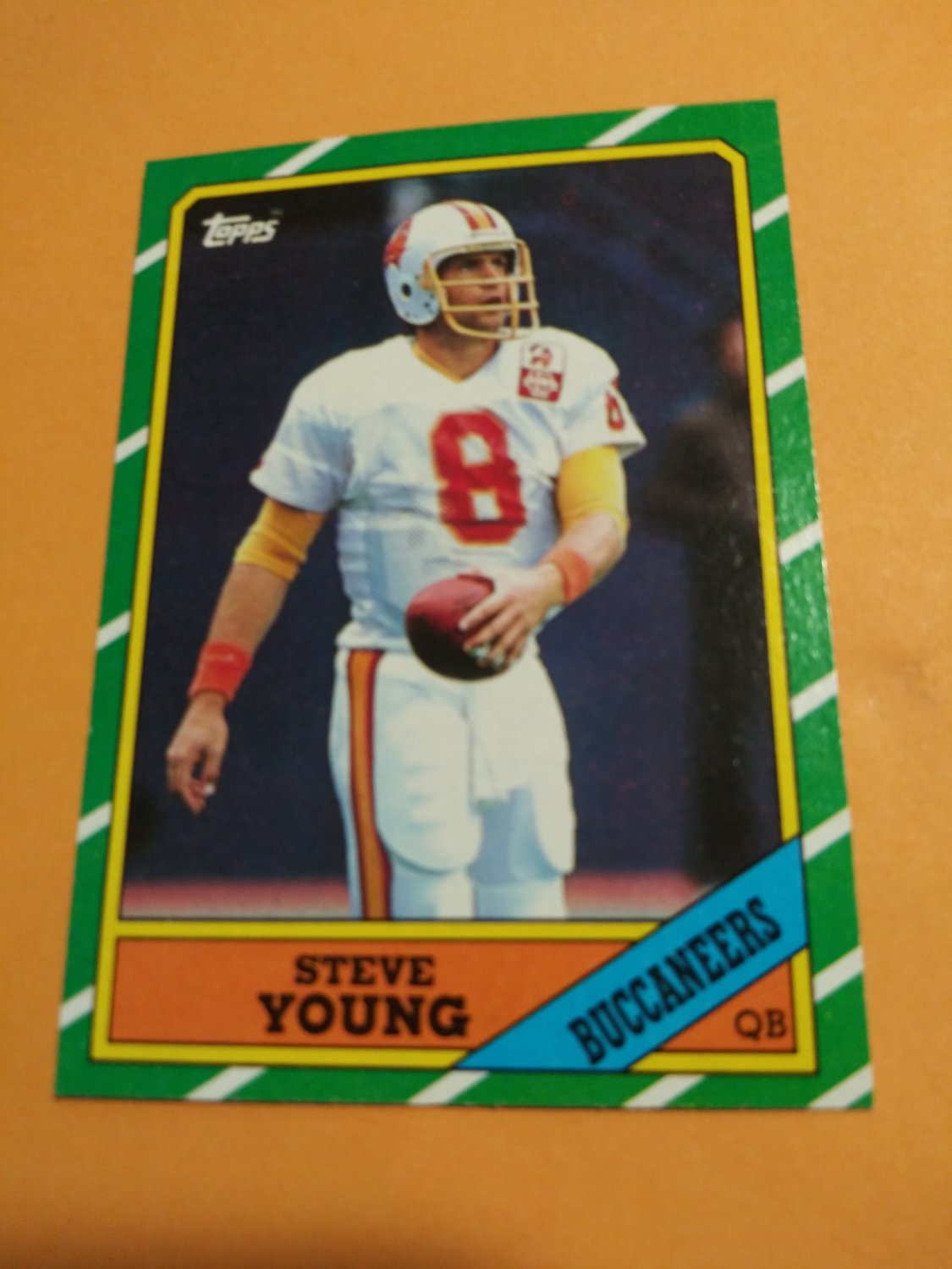 1986 TOPPS STEVE YOUNG ROOKIE CARD 374