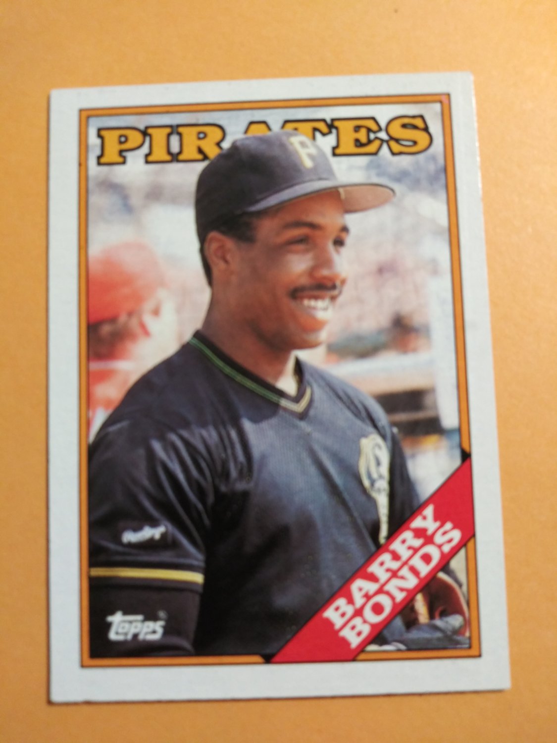 1988 Topps Barry Bonds Pittsburgh Pirates 450 Baseball Card