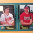 2001 Topps #354 Tripper Johnson/Scott Thorman NM-MT Atlanta Braves