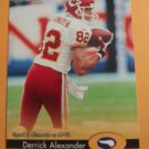 2002 Donruss Football Card #92 Derrick Alexander
