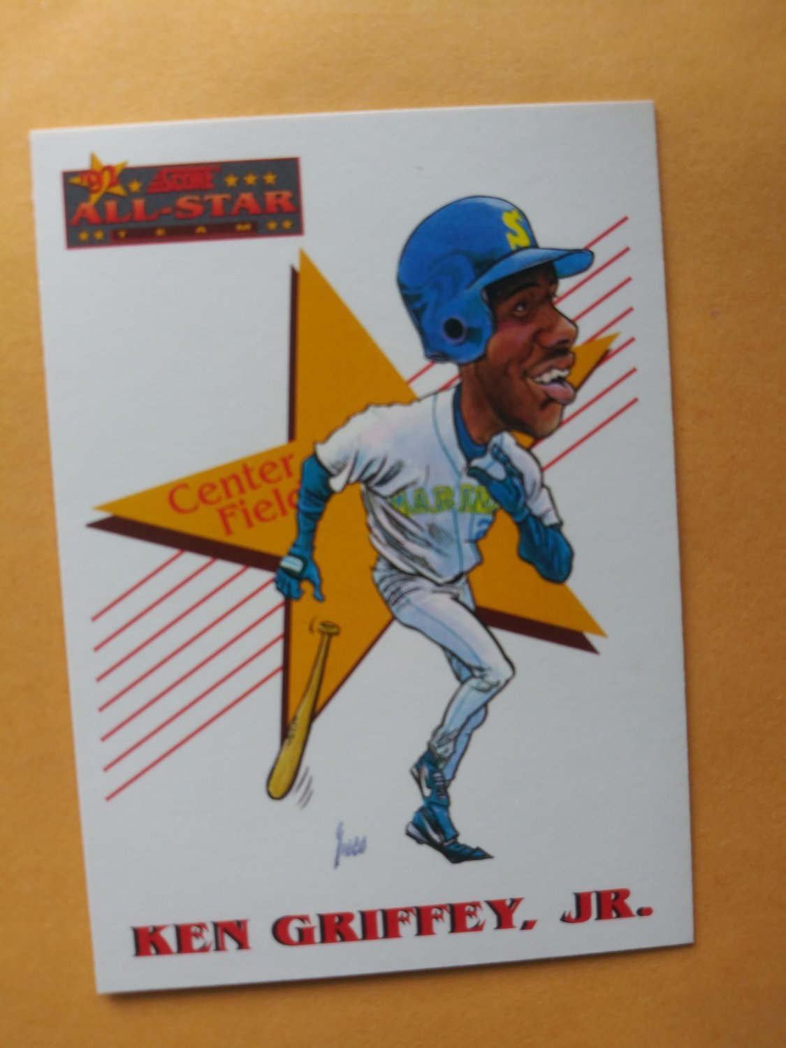 1993 Score Baseball Card 504 Ken Griffey, Jr. MARINERS