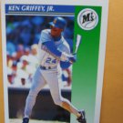 1992 Score # 1 KEN GRIFFEY JR Seattle Mariners
