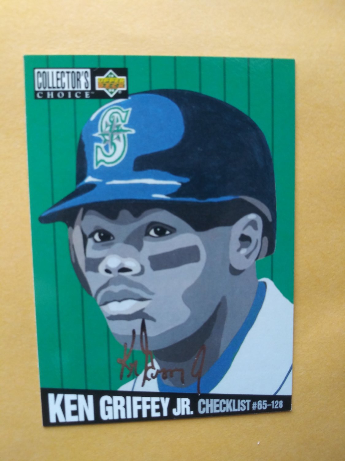 1994 Collector's Choice Silver Signature 317 Ken Griffey Jr.