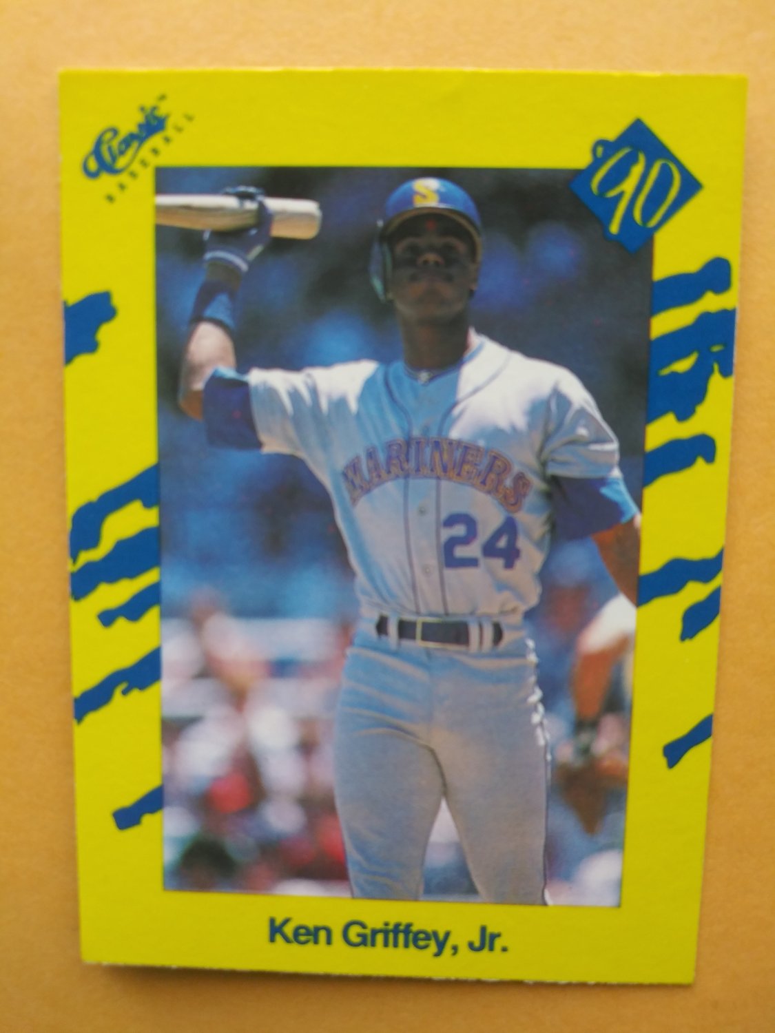 1990 CLASSIC YELLOW KEN GRIFFEY JR. MARINERS #T1