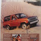 Ford Bronco II original print magazine advertisement