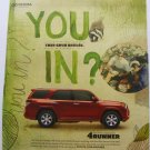 Toyota Four Runner original magazine ad