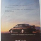 Toyota Camry Original Magazine Print Advertisement -1999