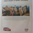 Chevy Astro Original Magazine Print Advertisement