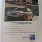 Ford Tauris Print Magazine Advertisement 1999