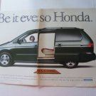 Honda Odyssey original print magazine ad