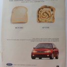 Ford Contour Original Magazine Print Advertisement