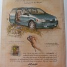 Oldsmobile Silhouette 2 original magazine print ad