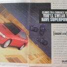 Subaru 2.5 GT Original Magazine Print Advertisement 1997