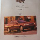 Toyota Camry Original Magazine Advertisement