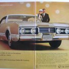 Vintage 1967 Oldsmobile 88 Original Magazine Print Advertisemnent