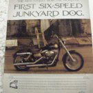 Harley Davidson 2006 DYNA Original Magazine Advertisement