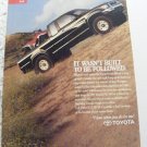 Toyota 4x4 Truck Original Print Magazine Advertisement