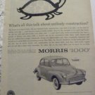 Vintage Morris 1000 Original Magazine Print Advertisement