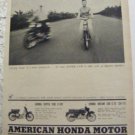 Honda Super Club C original print magazine ad